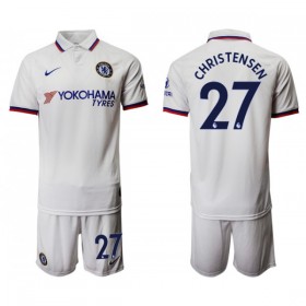 Koszulka Chelsea CHRISTENSEN 27 Dziecięcy Wyjazdowe Koszulki Piłkarskie 2019-2020 Krótki Rękaw
